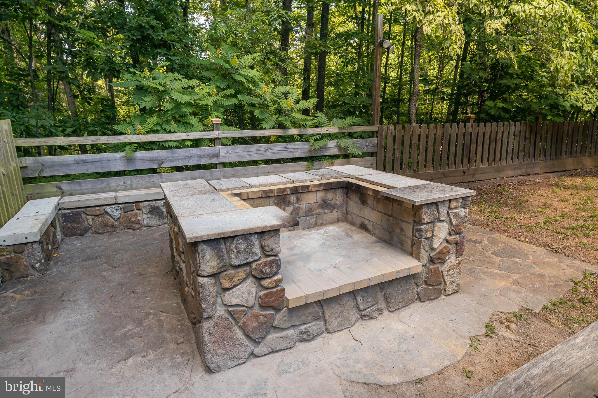 11960 Alum Springs Road Culpeper, VA 22701 - Photo 41 of 57 Backyard Fire Pit