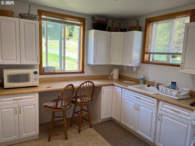 78544 Rat Creek Road Cottage Grove, OR 97424 - Photo 22 of 44 a kitchen with a sink cabinets and window