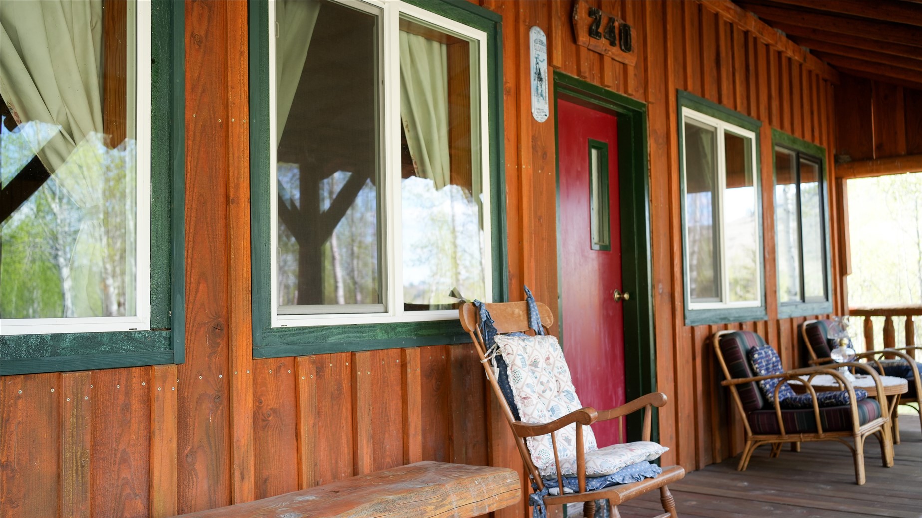 240 Old Railroad Road Oroville, WA 98844 - Photo 5 of 24 a view of a living room with furniture and window