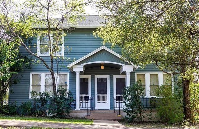 1103 West 22nd Street, Unit B Austin, TX 78705 - Photo 1 of 1 a front view of a house with garden