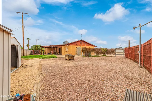 aerial view of a house with a swimming pool