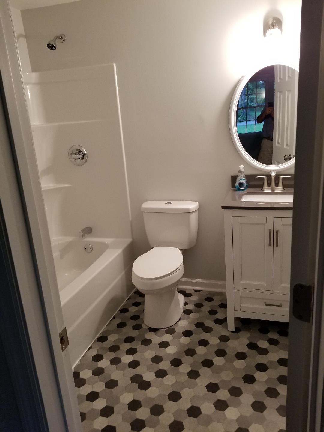 480 Eno Road Dickson, TN 37055 - Photo 6 of 14 a bathroom with a sink and a mirror