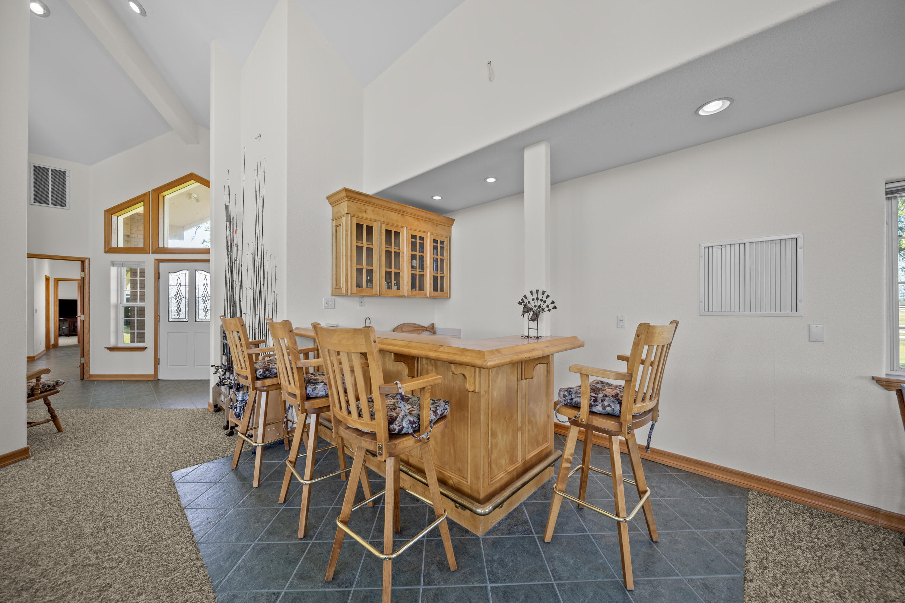 17935 Rivers Edge Drive Red Bluff, CA 96080 - Photo 15 of 38 a view of a dining room with furniture and wooden floor