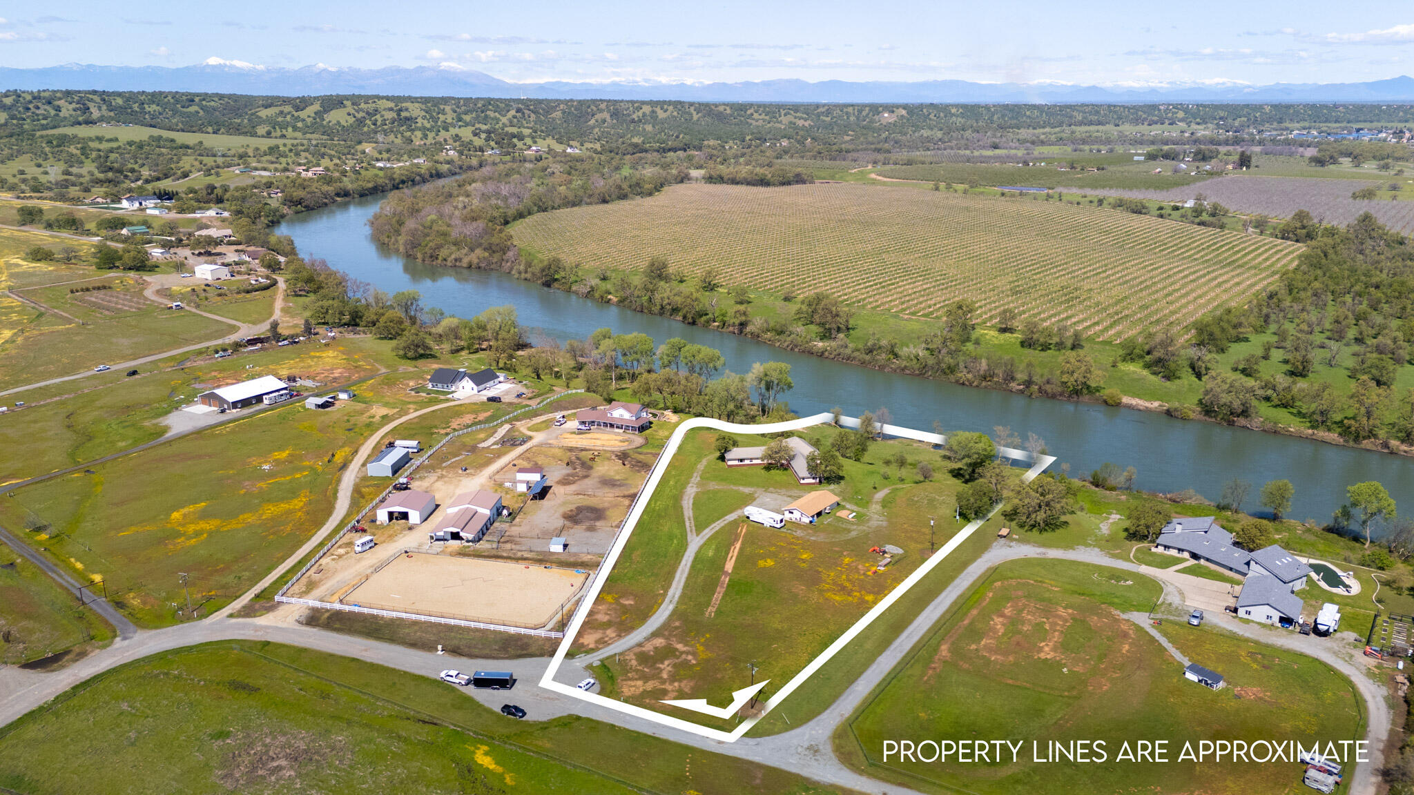 17935 Rivers Edge Drive Red Bluff, CA 96080 - Photo 4 of 38 an aerial view of residential houses with outdoor space