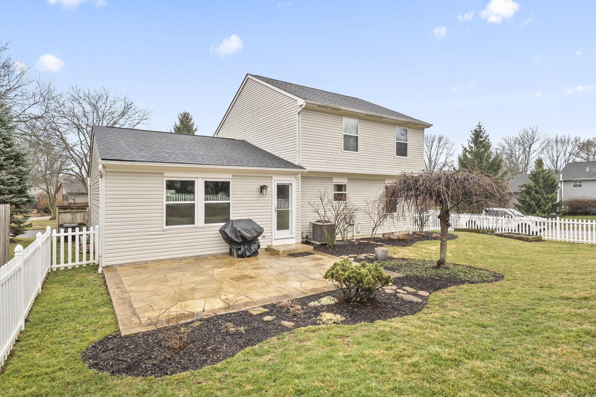 2040 Smokymill Road Dublin, OH 43016 - Photo 55 of 70 Rear View/ Back Patio