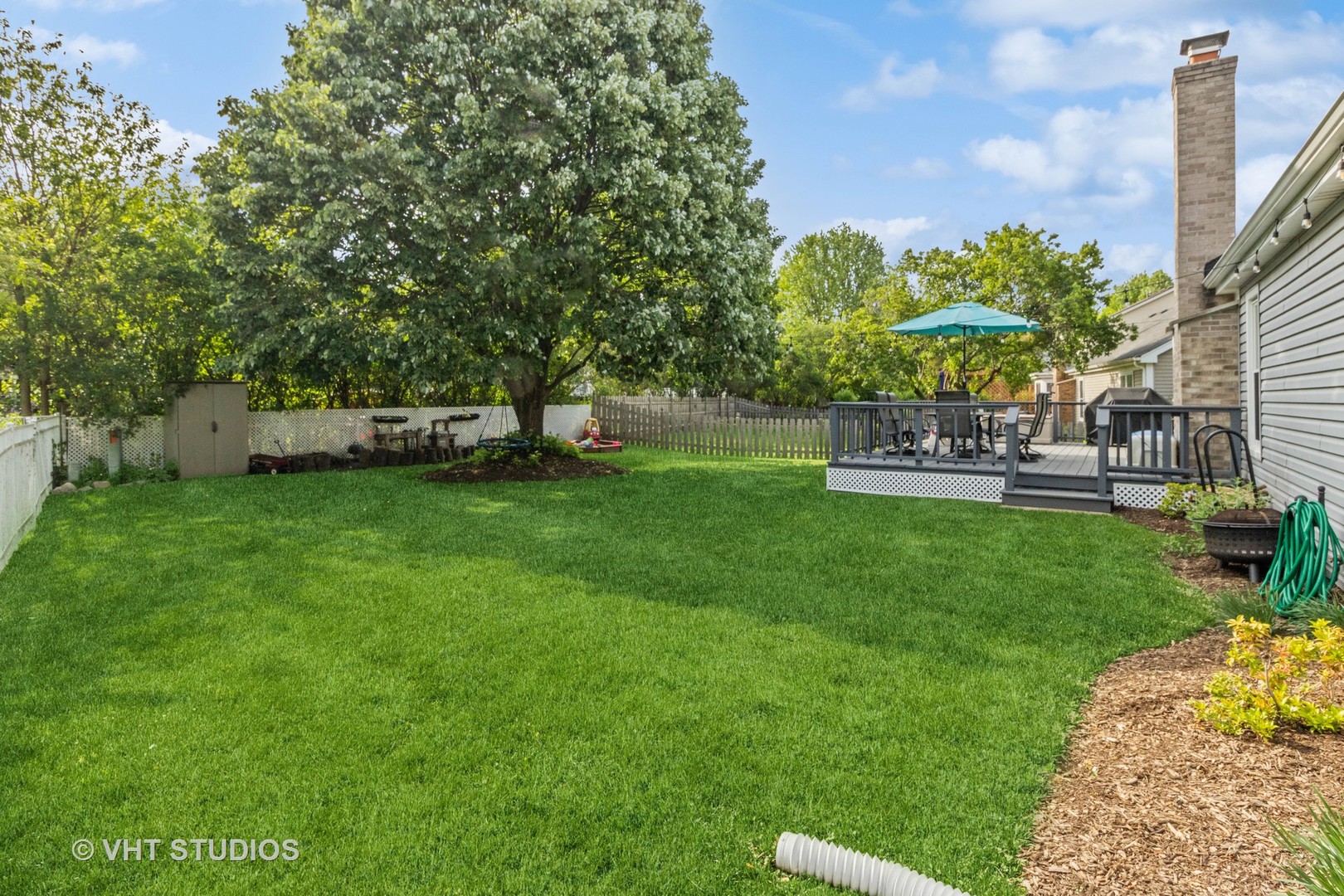 236 Foxmoor Road Fox River Grove, IL 60021 - Photo 24 of 28 a view of a house with a backyard