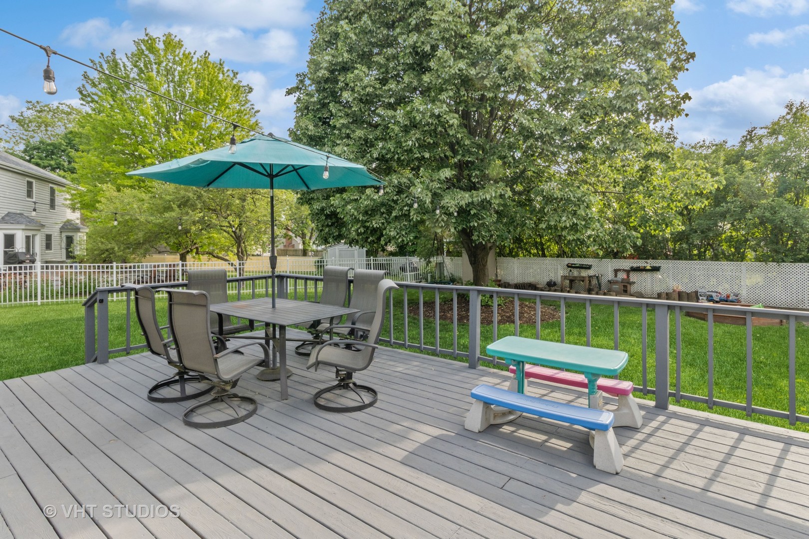 236 Foxmoor Road Fox River Grove, IL 60021 - Photo 25 of 28 a view of backyard with seating space and trees