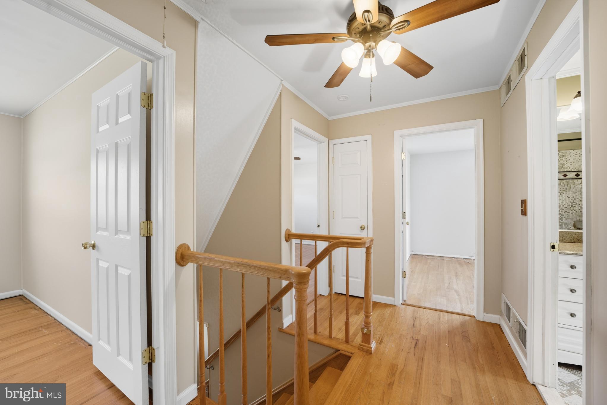 5 Corey Drive Ewing, NJ 08618 - Photo 16 of 30 a view of a hallway with wooden floor and entryway