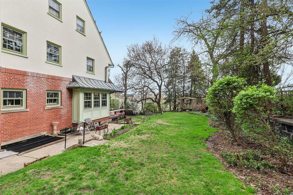4352 Centre Avenue Pittsburgh, PA 15213 - Photo 45 of 45 a front view of house with yard and outdoor seating
