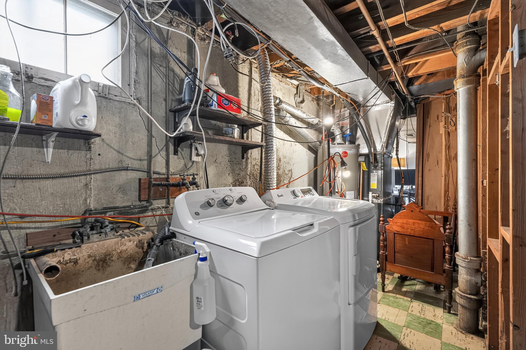 1420 Grace Road Swarthmore, PA 19081 - Photo 25 of 28 Basement Laundry