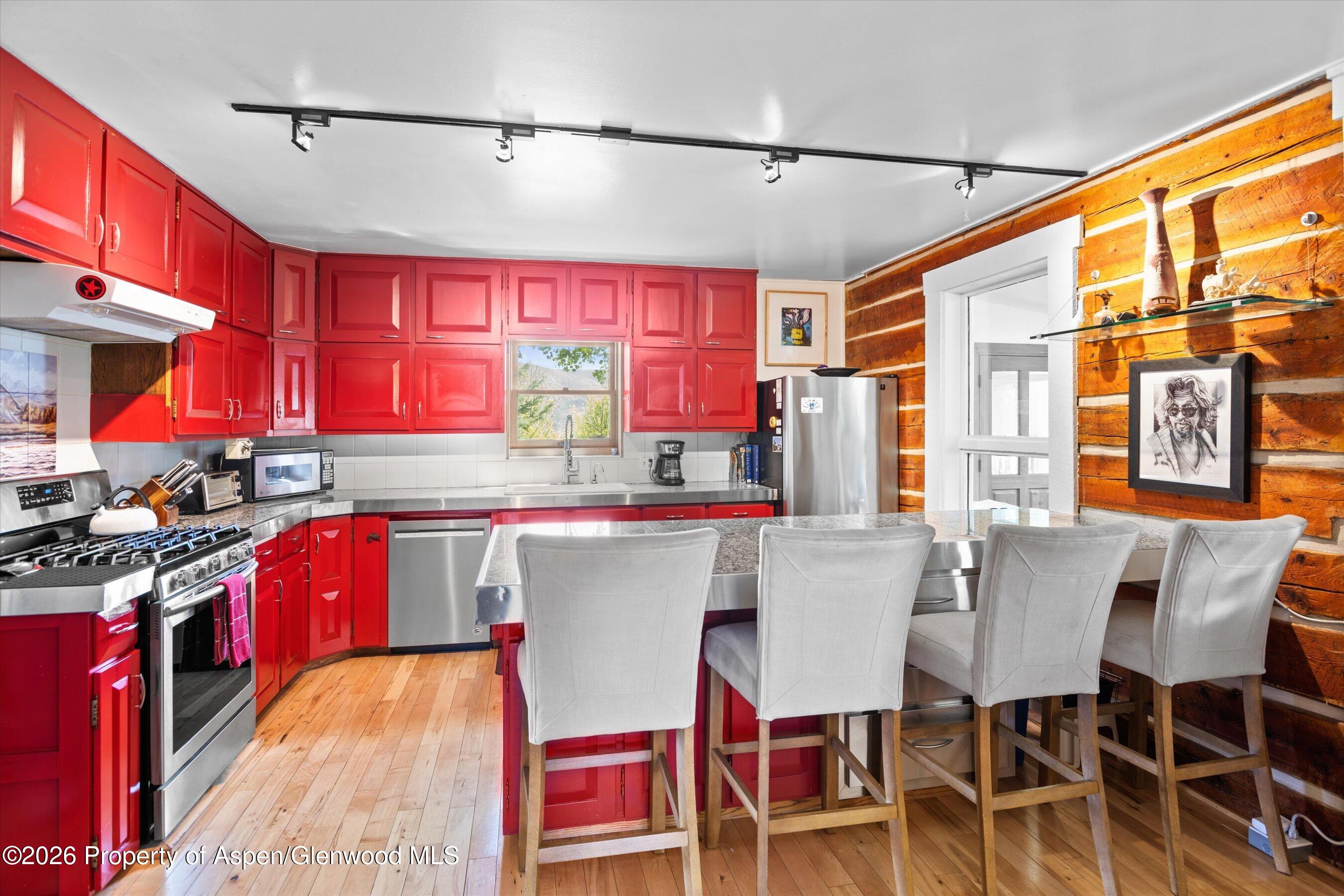 1645 Capitol Creek Road Snowmass, CO 81654 - Photo 11 of 51 Cabin kitchen