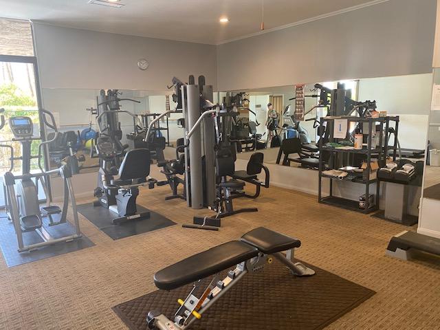 1111 East Ramon Road, Unit 10 Palm Springs, CA 92264 - Photo 21 of 23 a view of a room with gym equipment