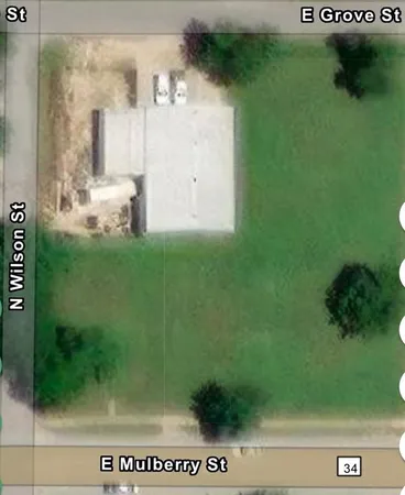 a view of a sign board