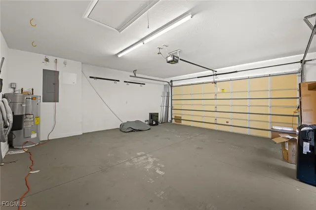 a view of a lake in middle of the town