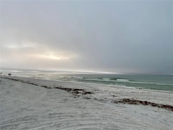a view of an ocean beach