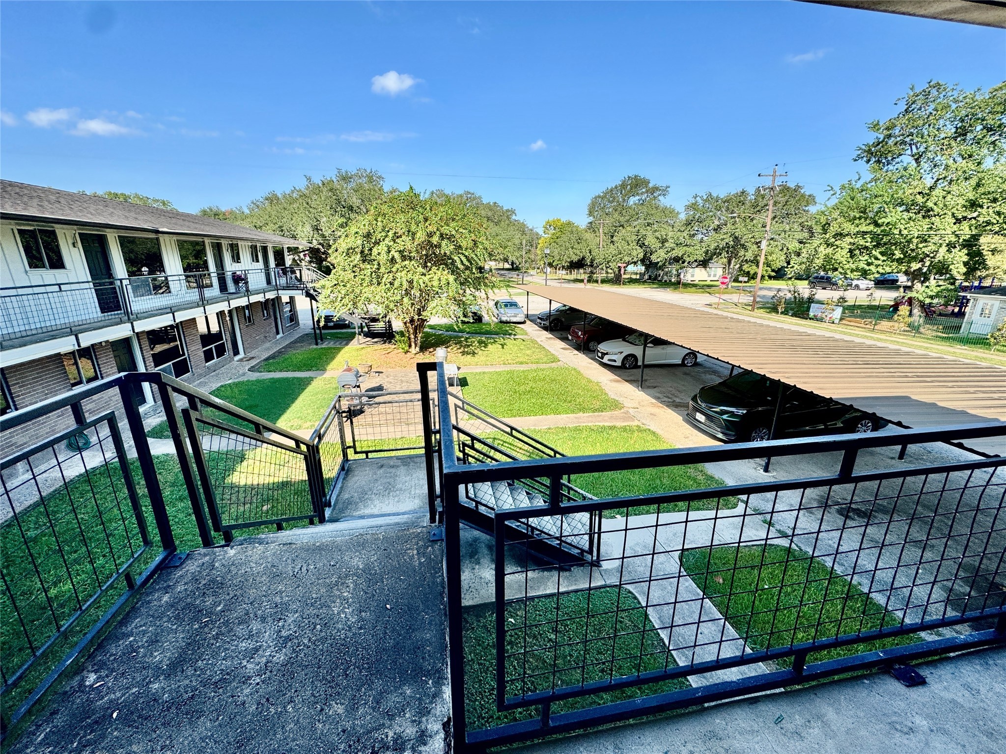 2201 North Grand Boulevard, Unit 2 Pearland, TX 77581 - Photo 2 of 9 a view of outdoor space with seating