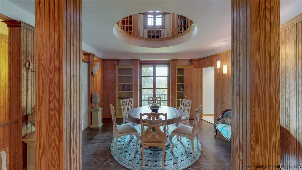 38 Frost Valley Road Claryville, NY 12725 - Photo 5 of 30 a view of a dining room with furniture window and outside view