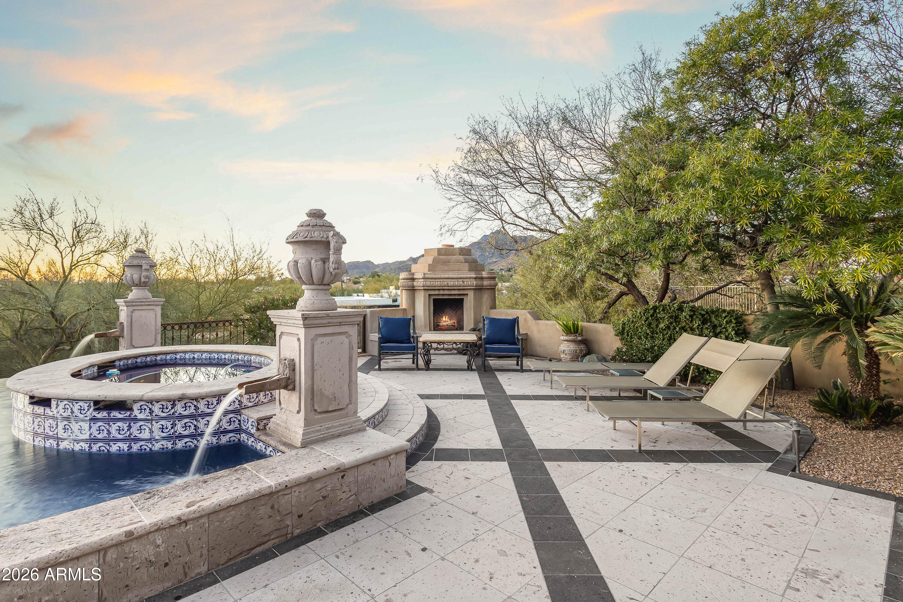 3900 East Bethany Home Road Paradise Valley, AZ 85253 - Photo 27 of 51 a roof deck view with a seating space