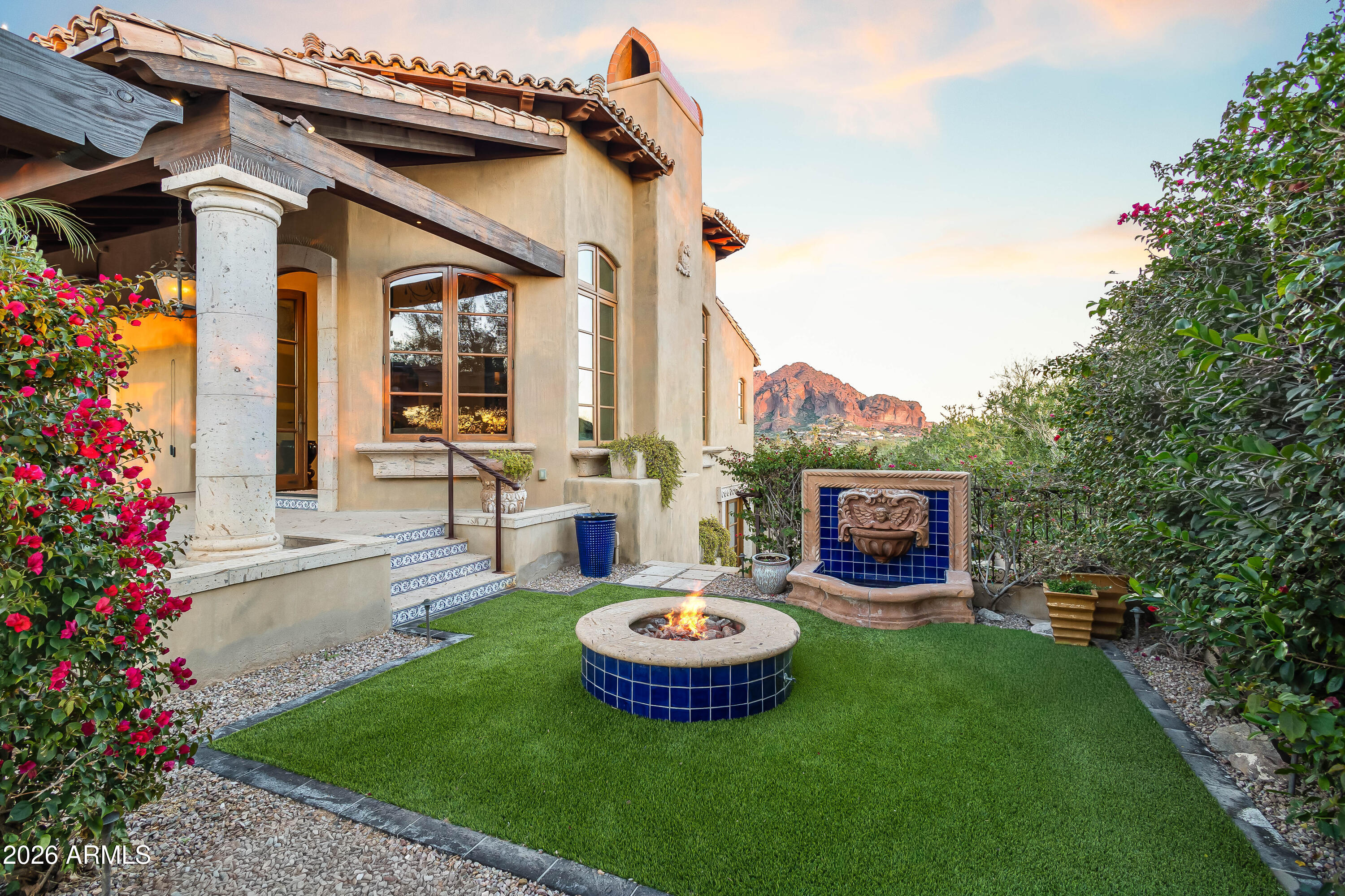 3900 East Bethany Home Road Paradise Valley, AZ 85253 - Photo 29 of 51 a view of an house with backyard space and a garden