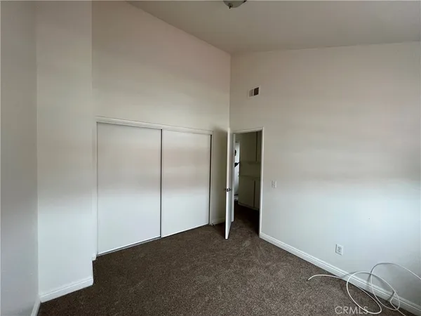 an empty room with a space