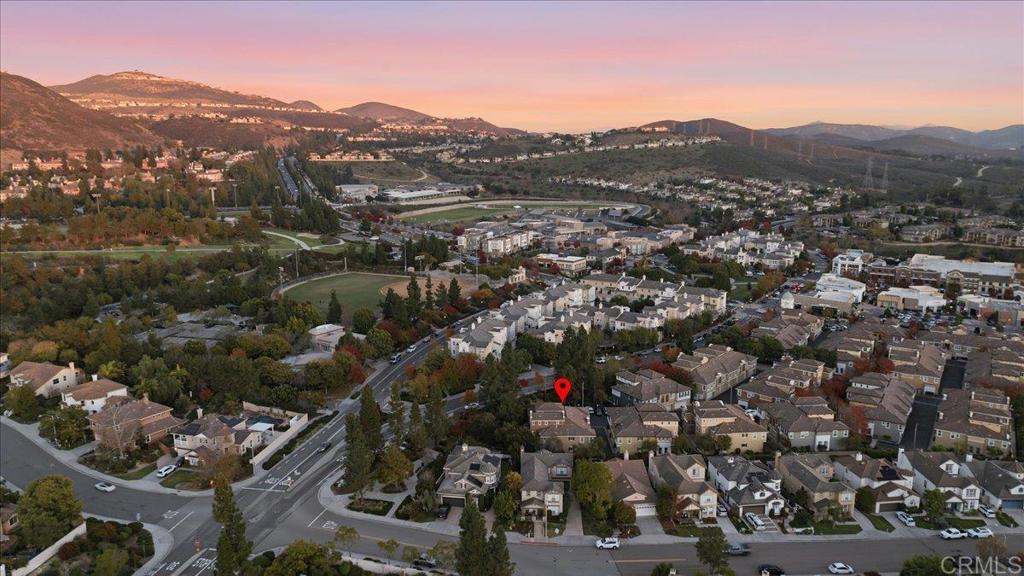 1101 Goddard Street San Marcos, CA 92078 - Photo 11 of 38 an aerial view of a town with residential houses