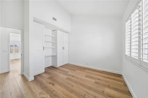 wooden floor in an empty room
