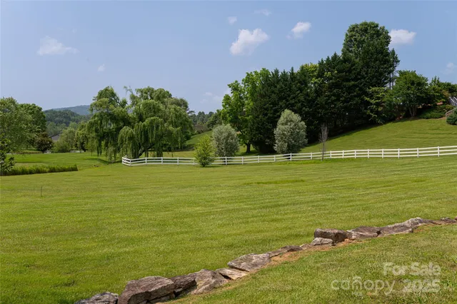 a view of a water with an outdoor space