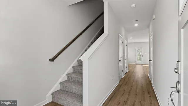 a view of empty room