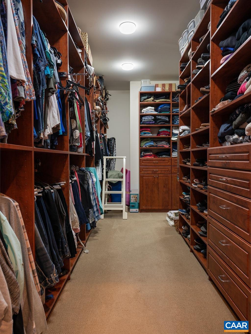 5095 Wesley Chapel Road Free Union, VA 22940 - Photo 31 of 75 a view of walk in closet with clothes and shoes
