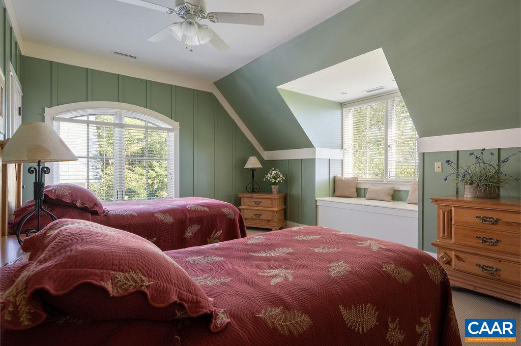 5095 Wesley Chapel Road Free Union, VA 22940 - Photo 36 of 75 a bedroom with two beds and a window