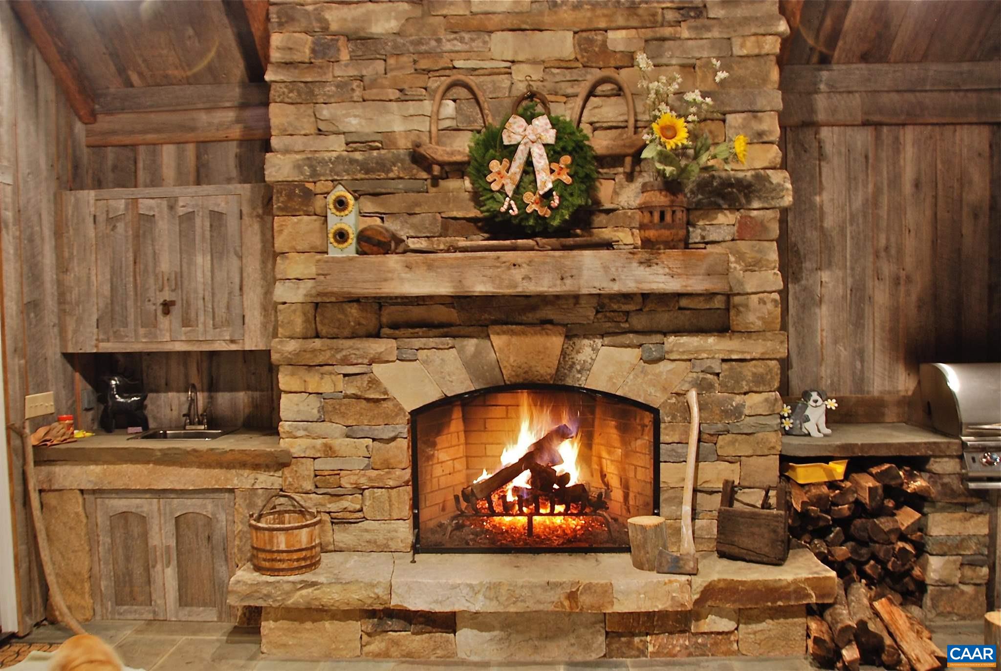 5095 Wesley Chapel Road Free Union, VA 22940 - Photo 43 of 75 a room with fireplace