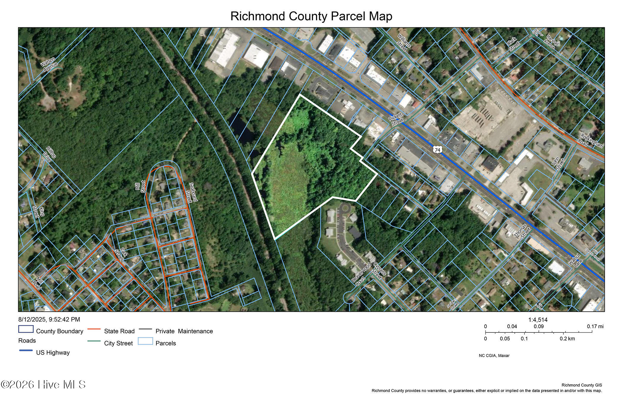 Tbd Pickett Street Rockingham, NC 28379 - Photo 5 of 5 hWY 74 ABC