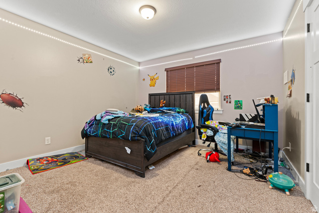 4557 North Ranch Road East Tooele, UT 84074 - Photo 17 of 43 Carpeted room and a built-in overhead light fixture