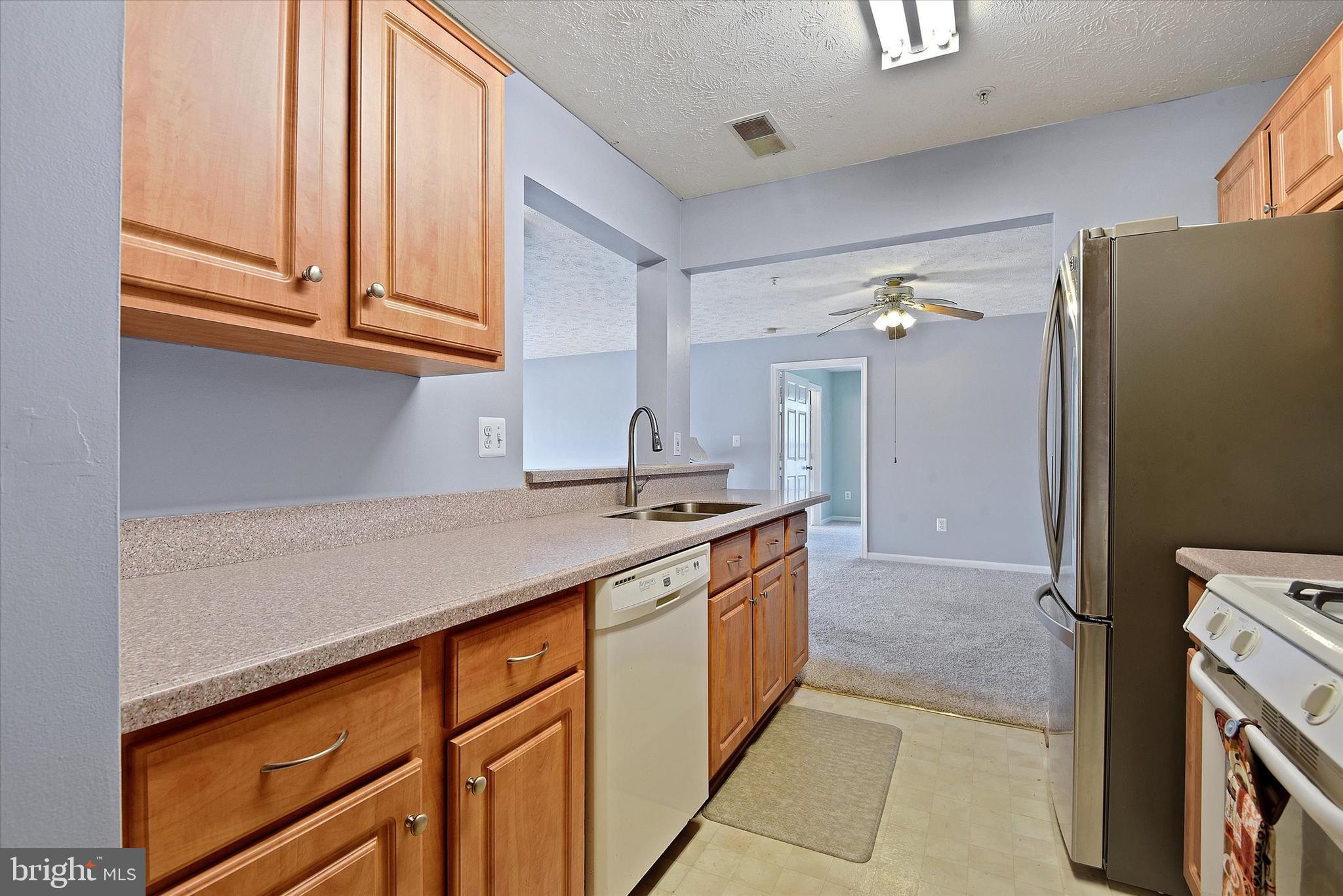 Many cabinets