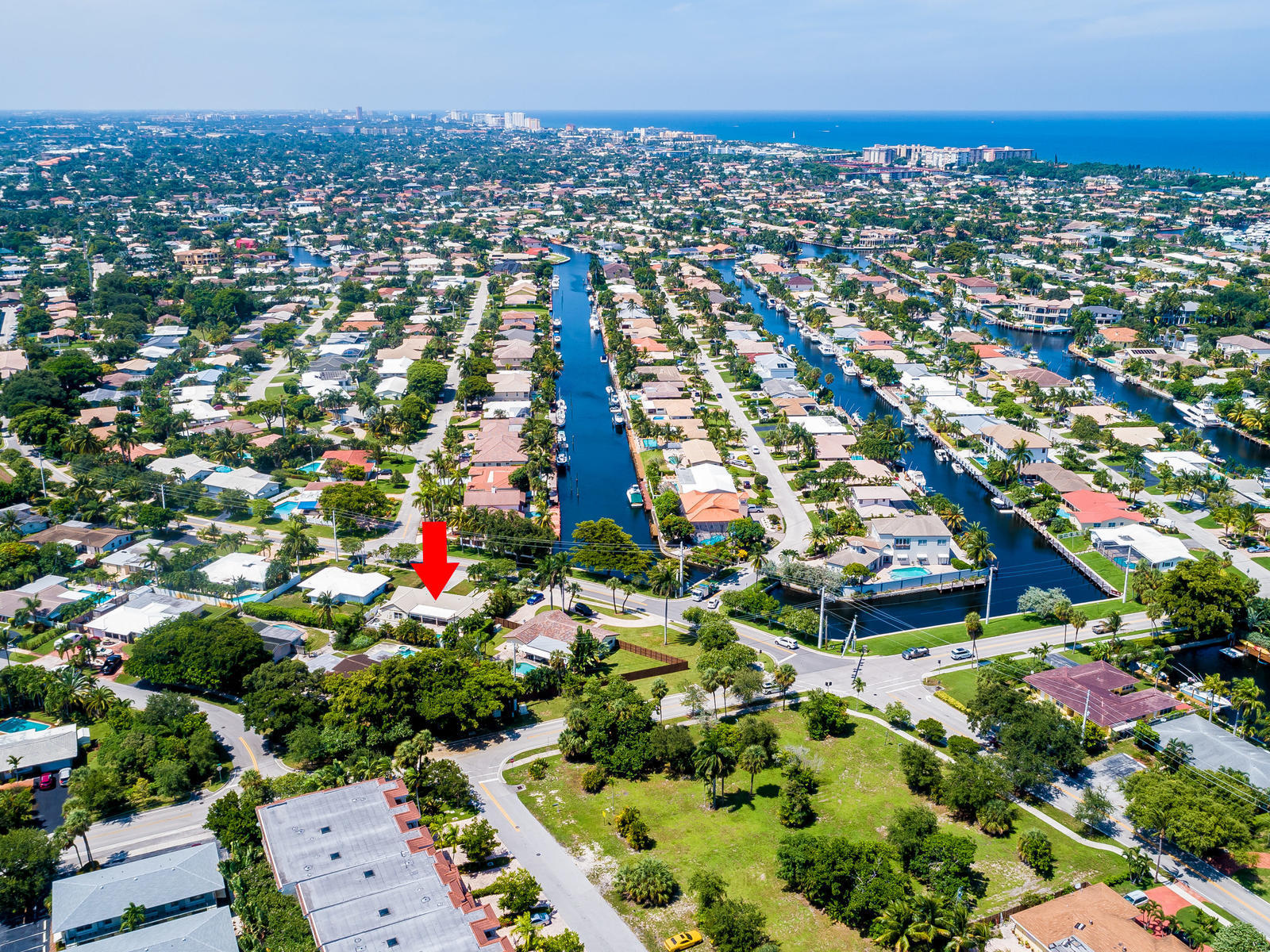 2310 Northeast 41st Street Lighthouse Point, FL 33064 - Photo 30 of 31 2310 NE 41st St Lighthouse-059-115-DJI 0