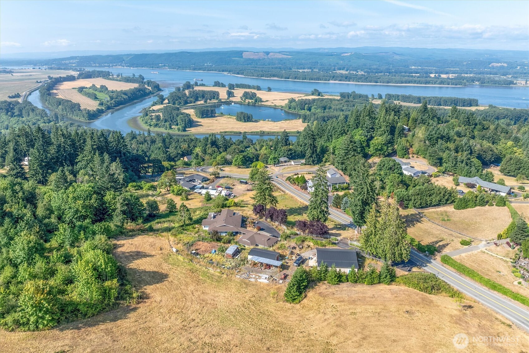 110 Jade Road Woodland, WA 98674 - Photo 3 of 32 an aerial view of multiple house