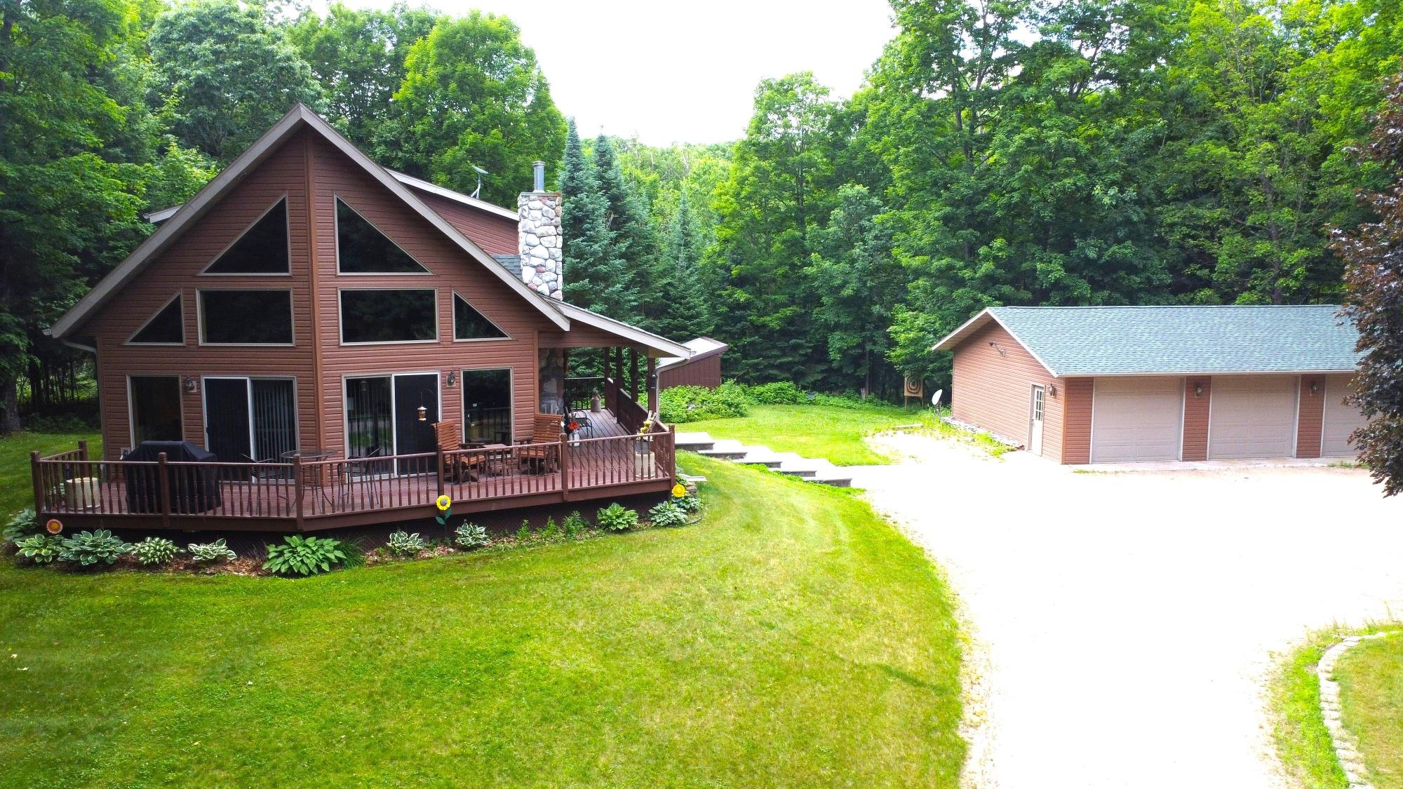 N6448 Neva Lake Road Deerbrook, WI 54424 - Photo 1 of 55 Gallery Image 1