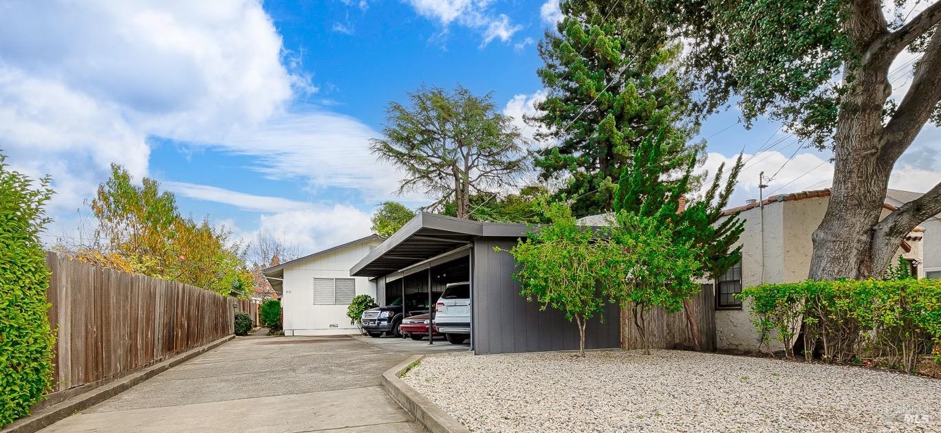 1010 King Street Santa Rosa, CA 95404 - Photo 1 of 1 Duplex exterior and carport newly painted