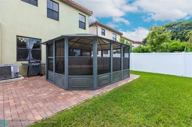 a view of outdoor space and yard