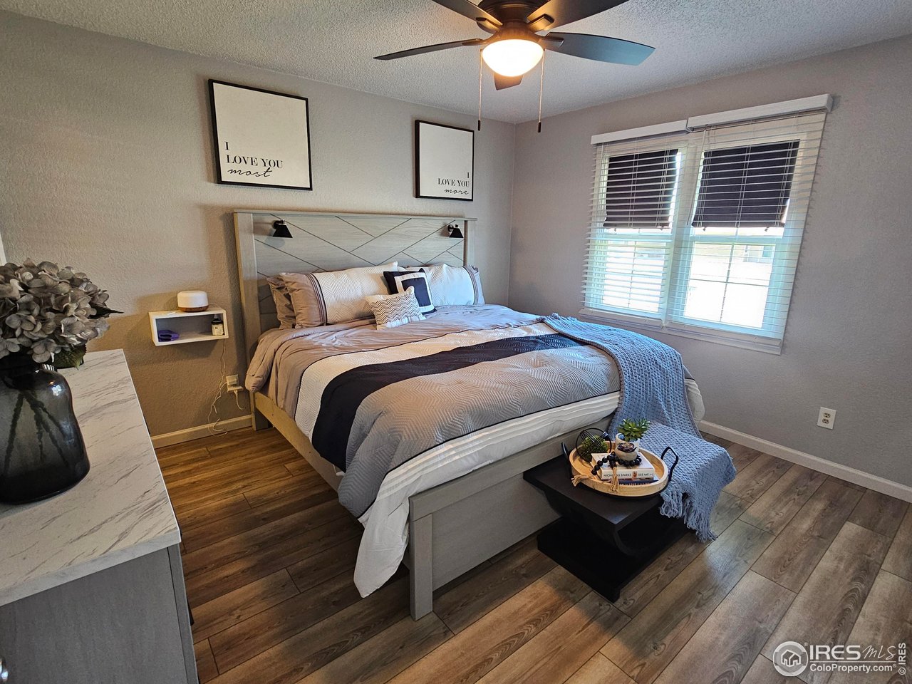 1628 Pheasant Ridge Sterling, CO 80751 - Photo 18 of 40 Primary bedroom w/ 3/4 bath is located at the NE corner of the home.