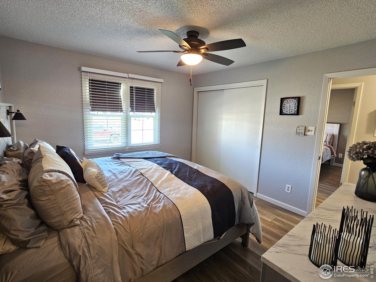 1628 Pheasant Ridge Sterling, CO 80751 - Photo 20 of 40 View from NW corner of the bedroom. Primary bedroom is approx. 12 x 11.