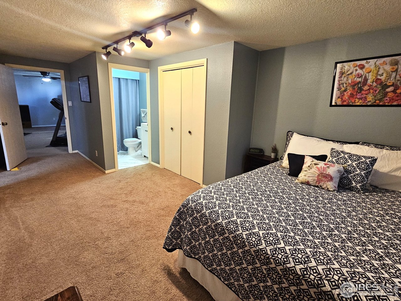 1628 Pheasant Ridge Sterling, CO 80751 - Photo 24 of 40 4th bedroom is approx. 15 x 10 (measurements taken from entrance of bathroom to east wall and south wall to headboard of bed on north wall)