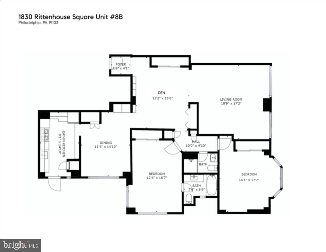 1830 Rittenhouse Square, Unit 8B Philadelphia, PA 19103 - Photo 23 of 23