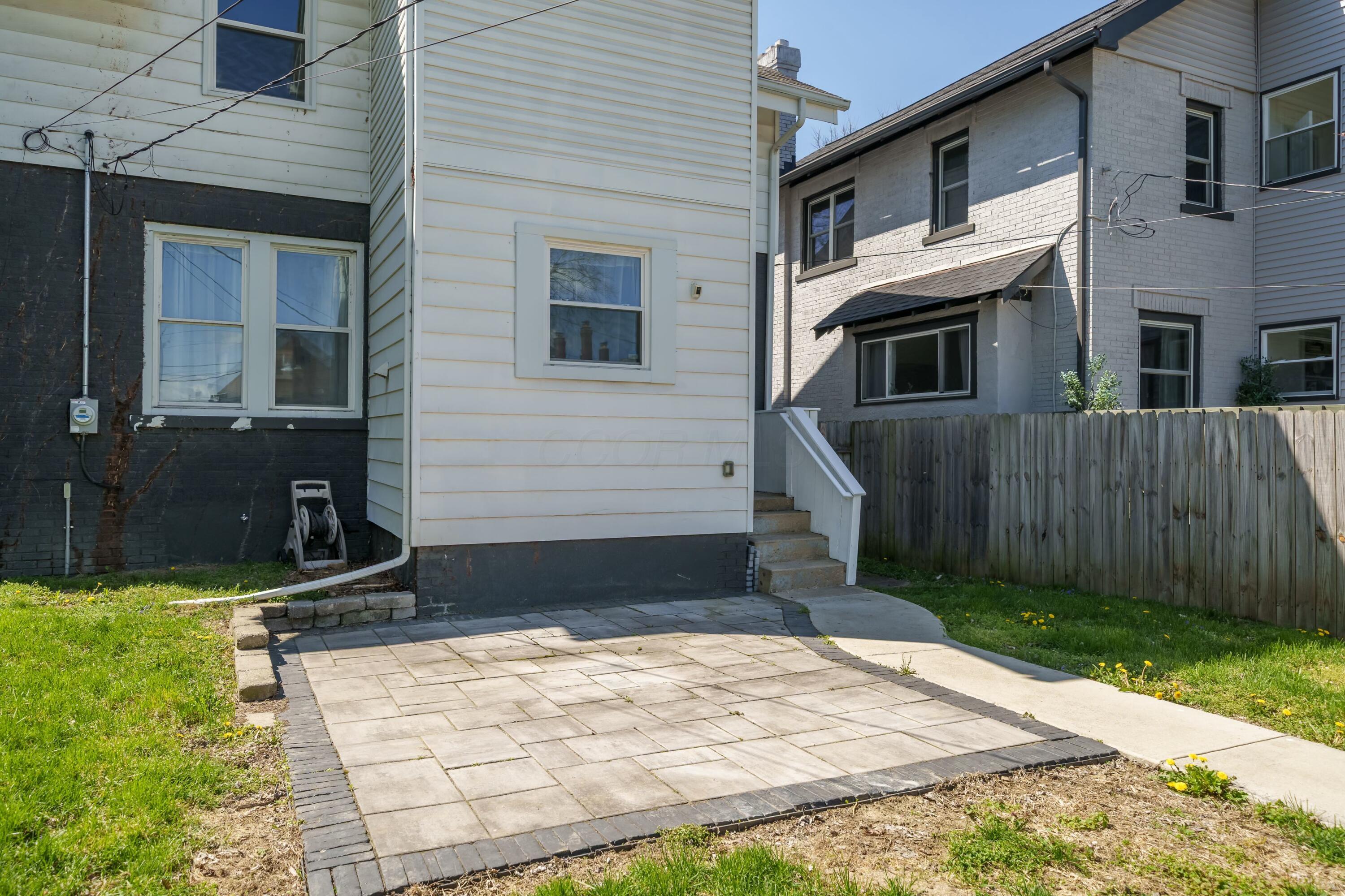 418 Berkeley Road Columbus, OH 43205 - Photo 32 of 37 Back patio added in 2020