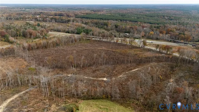 a view of a lake with mountains in the background