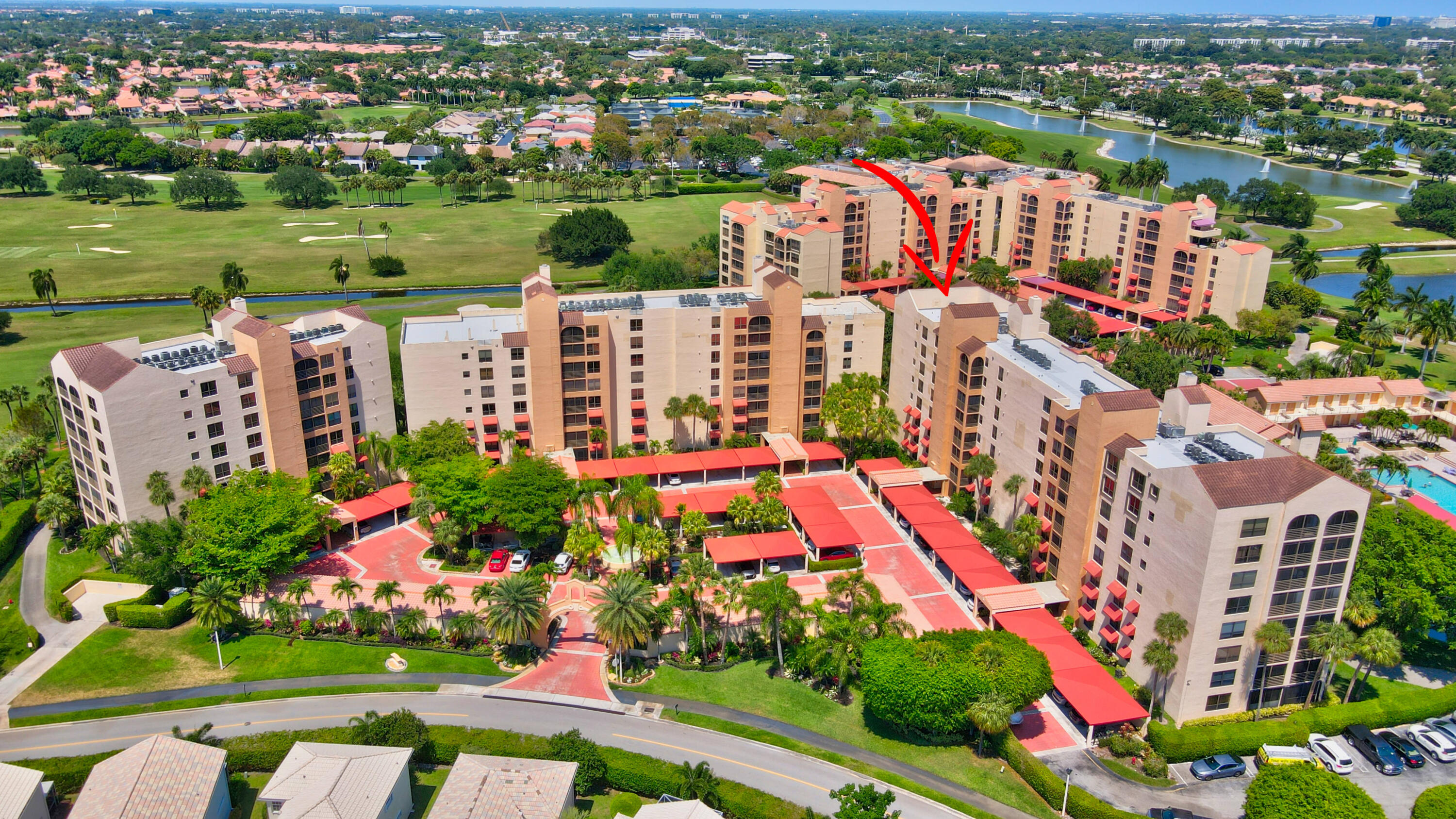 7209 Promenade Drive, Unit 801 Boca Raton, FL 33433 - Photo 44 of 53 aerial
