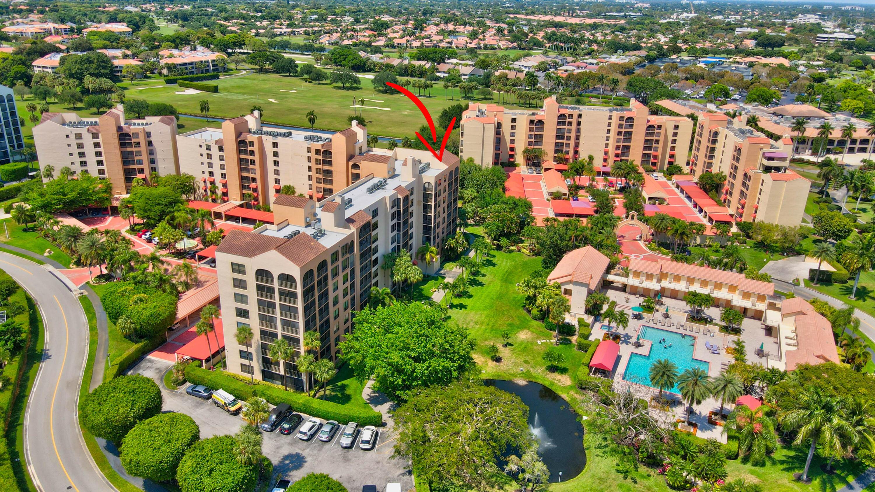 7209 Promenade Drive, Unit 801 Boca Raton, FL 33433 - Photo 45 of 53 aerial