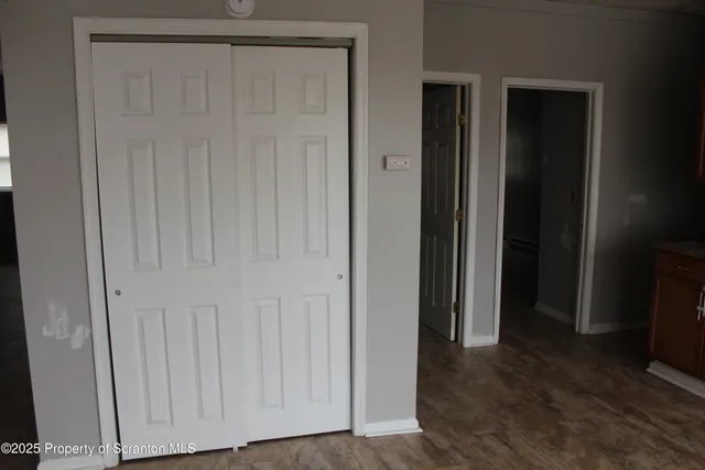 a view of front door