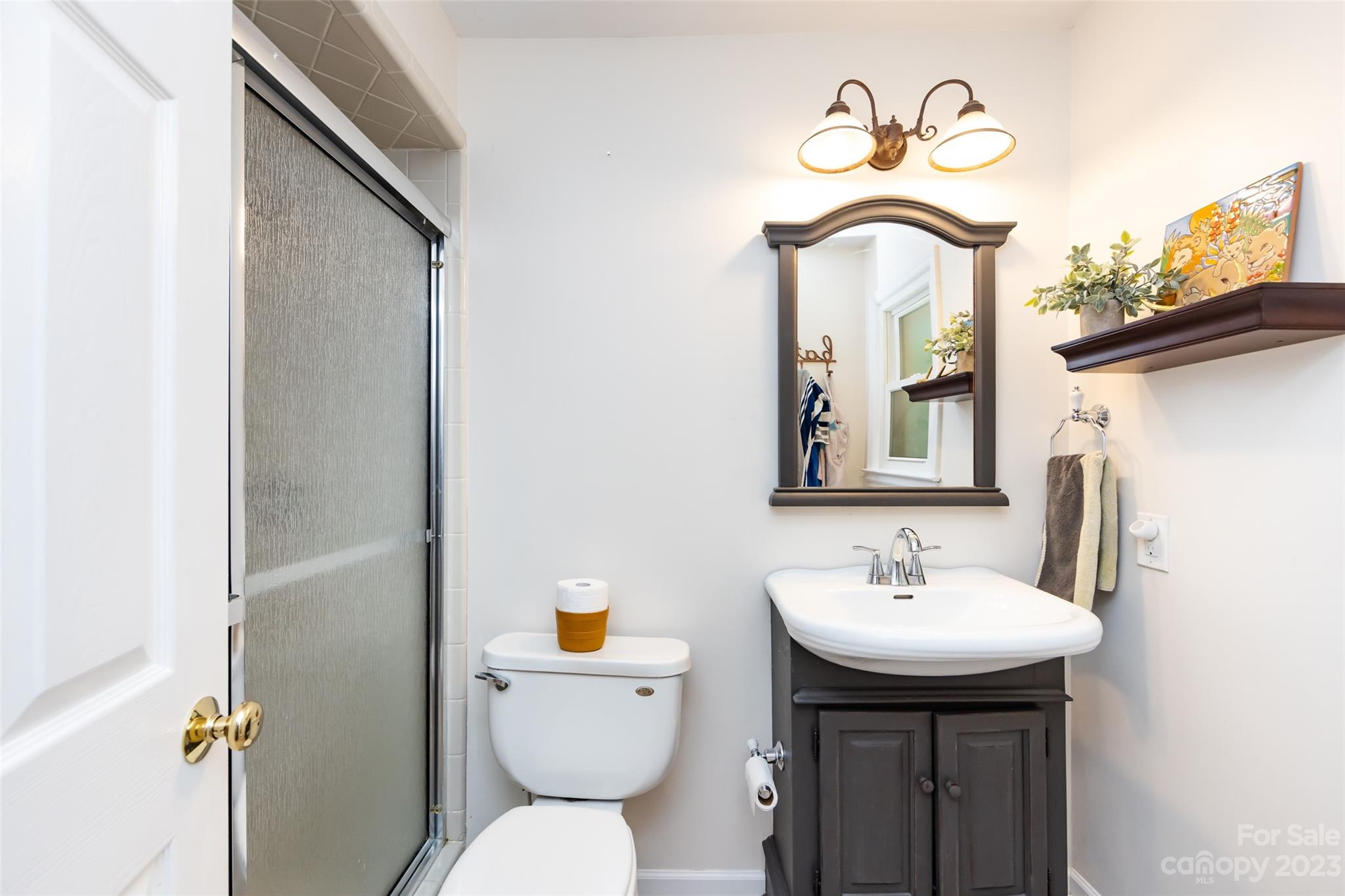 9441 Man O War Road Indian Land, SC 29707 - Photo 36 of 45 a bathroom with a sink and mirror
