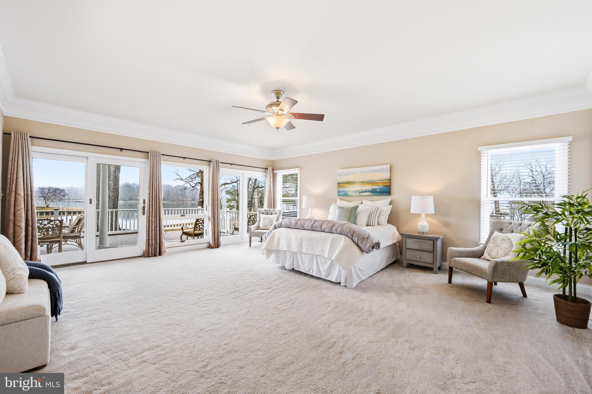 351 Wye Road Queenstown, MD 21658 - Photo 47 of 92 Primary bedroom first floor waterview